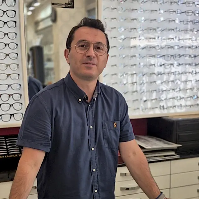Optisyen müdürümüz Salih Arıcı